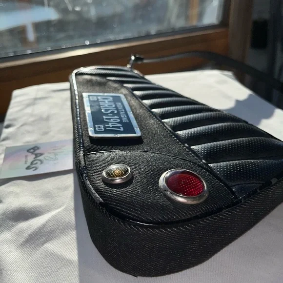 Dior: Cadillac Saddle 1947 Denim Shoulder Bag *RARE* - Picture 12 of 16